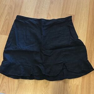 Abercrombie & Fitch Linen Blend Skirt